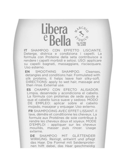 libera e bella shampoo 300ml - disciplinante con proteine della seta: tuttocasashop.live: igiene e cura della persona