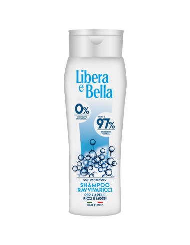 libera e bella shampoo 300ml - ravviva ricci - con pantenolo: tuttocasashop.live: igiene e cura della persona