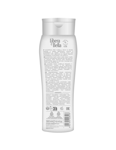 libera e bella shampoo 300ml - ravviva ricci - con pantenolo: tuttocasashop.live: igiene e cura della persona