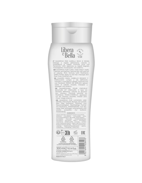 libera e bella shampoo 300ml - ravviva ricci - con pantenolo: tuttocasashop.live: igiene e cura della persona
