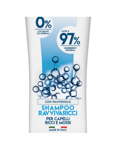 libera e bella shampoo 300ml - ravviva ricci - con pantenolo: tuttocasashop.live: igiene e cura della persona