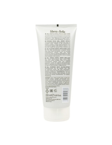 libera e bella gel per capelli - 200ml - fissaggio forte - effetto brillante: tuttocasashop.live: igiene e cura della persona