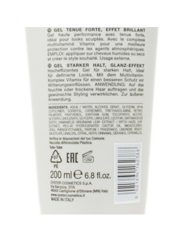 libera e bella gel per capelli - 200ml - fissaggio forte - effetto brillante: tuttocasashop.live: igiene e cura della persona