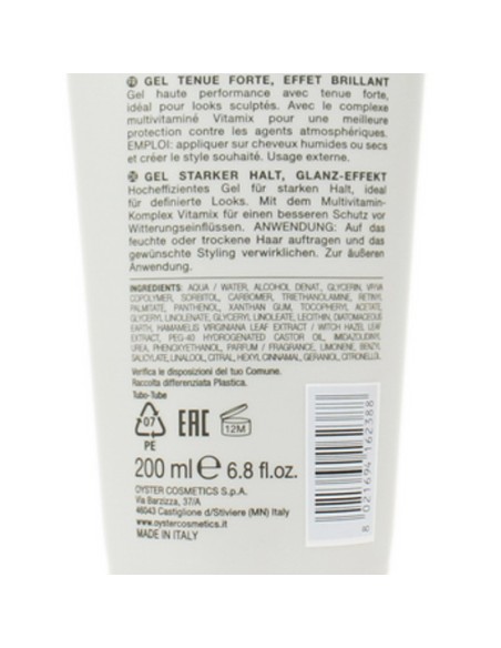 libera e bella gel per capelli - 200ml - fissaggio forte - effetto brillante: tuttocasashop.live: igiene e cura della persona