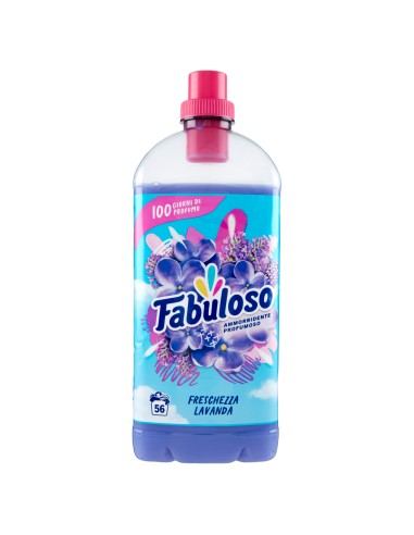 fabuloso ammorbidente per bucato - 56 lavaggi 1250ml - freschezza lavanda: tuttocasashop.live: prodotti per bucato e tessuti