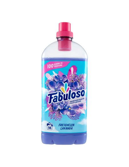 fabuloso ammorbidente per bucato - 56 lavaggi 1250ml - freschezza lavanda: tuttocasashop.live: prodotti per bucato e tessuti