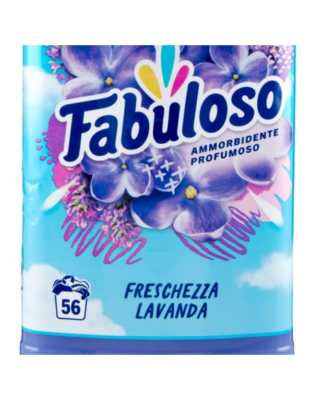 fabuloso ammorbidente per bucato - 56 lavaggi 1250ml - freschezza lavanda: tuttocasashop.live: prodotti per bucato e tessuti