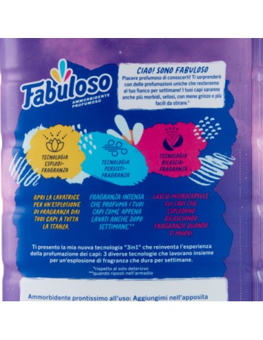 fabuloso ammorbidente per bucato - 56 lavaggi 1250ml - magnolia e lavanda: tuttocasashop.live: prodotti per bucato e tessuti