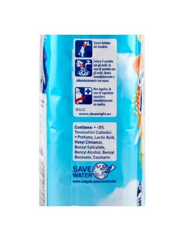fabuloso ammorbidente per bucato - 56 lavaggi 1250ml - vaniglia e orchidea: tuttocasashop.live: prodotti per bucato e tessuti
