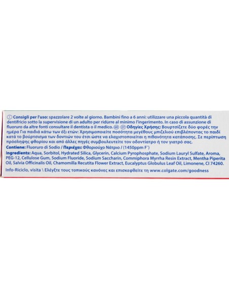 colgate dentifricio 75ml herbal original - per denti sani e gengive forti: tuttocasashop.live: igiene e cura della persona