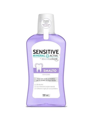 mentadent sensitive mineral active - collutorio 300ml: tuttocasashop.live: igiene e cura della persona