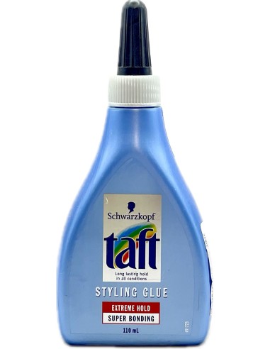 taft gel styling glue extra hold - 110ml - extra forte - pettinature estreme: tuttocasashop.live: igiene e cura della persona