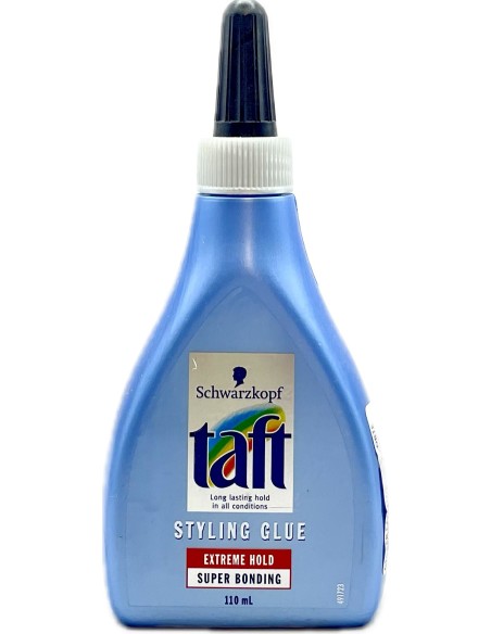 taft gel styling glue extra hold - 110ml - extra forte - pettinature estreme: tuttocasashop.live: igiene e cura della persona