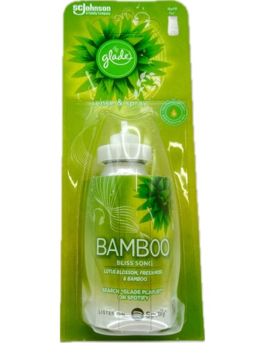 glade sense & spray - 18ml ricarica - bamboo: tuttocasashop.live: pulizia e cura della casa