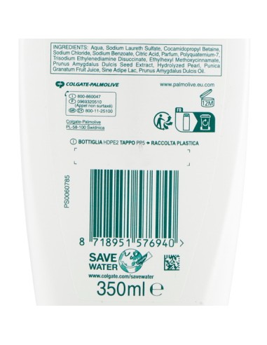 palmolive shampoo 350ml - capelli colorati - brilliant color: tuttocasashop.live: igiene e cura della persona