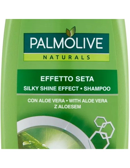 palmolive shampoo 350ml - con aloe - per capelli normali - effetto seta: tuttocasashop.live: igiene e cura della persona