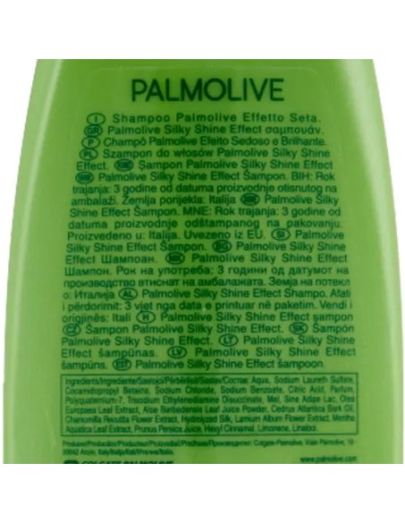 palmolive shampoo 350ml - con aloe - per capelli normali - effetto seta: tuttocasashop.live: igiene e cura della persona