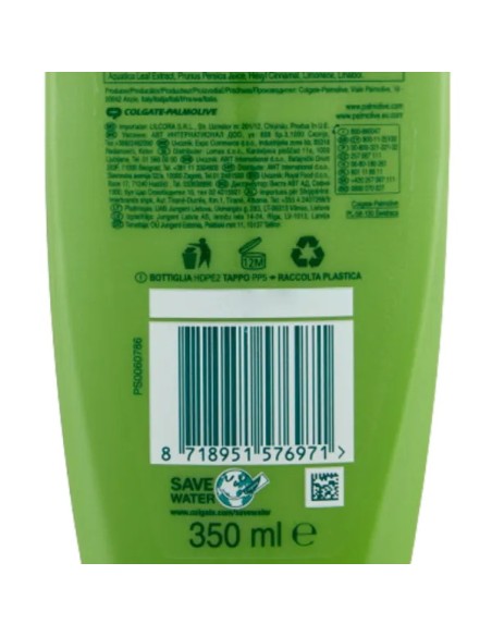 palmolive shampoo 350ml - con aloe - per capelli normali - effetto seta: tuttocasashop.live: igiene e cura della persona