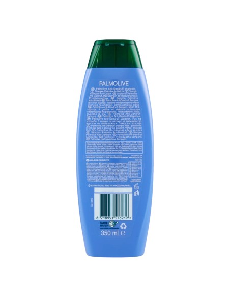 palmolive shampoo 350ml - antiforfora uso frequente - con menta selvatica: tuttocasashop.live: igiene e cura della persona