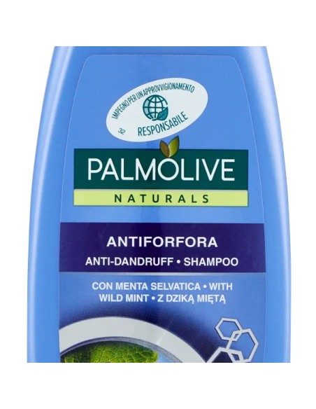 palmolive shampoo 350ml - antiforfora uso frequente - con menta selvatica: tuttocasashop.live: igiene e cura della persona