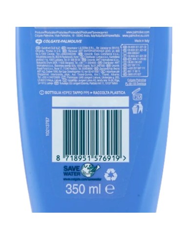 palmolive shampoo 350ml - antiforfora uso frequente - con menta selvatica: tuttocasashop.live: igiene e cura della persona