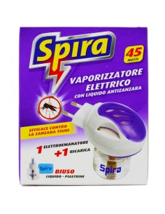 spira elettroemanatore antizanzare liquido - 45 notti - biuso: tuttocasashop.live: pulizia e cura della casa