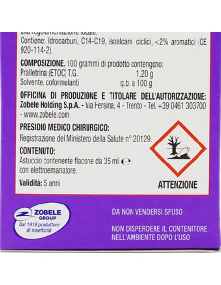 spira elettroemanatore antizanzare liquido - 45 notti - biuso: tuttocasashop.live: pulizia e cura della casa