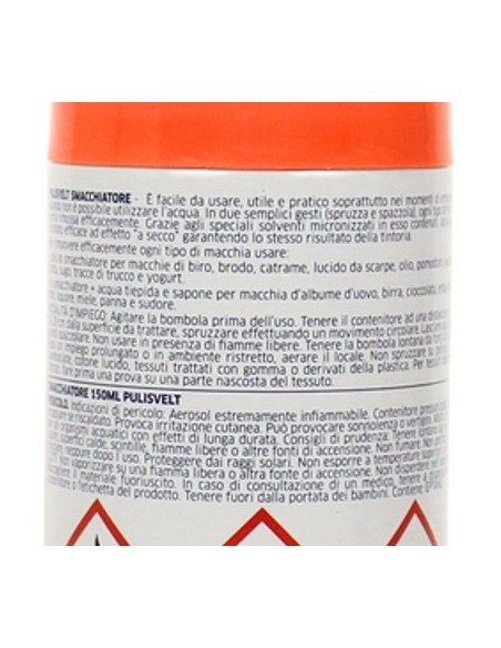 pulisvelt smacchiatore spray a secco 150ml - tessuti e indumenti - viava': tuttocasashop.live: prodotti per bucato e tessuti
