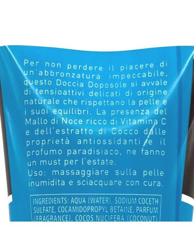 seysol doccia gel doposole 250ml - cocco - protegge l'abbronzatura: tuttocasashop.live: igiene e cura della persona