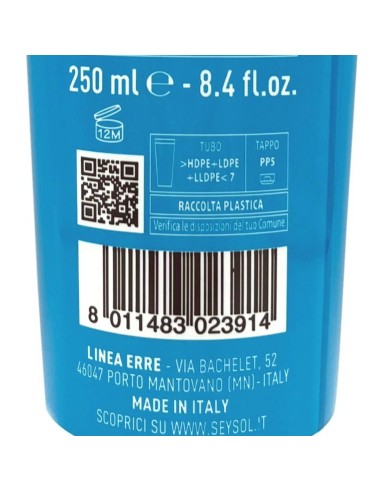 seysol doccia gel doposole 250ml - cocco - protegge l'abbronzatura: tuttocasashop.live: igiene e cura della persona