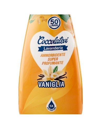 coccolatevi ammorbidente concentrato 50 lavaggi - 1250ml - vaniglia: tuttocasashop.live: prodotti per bucato e tessuti