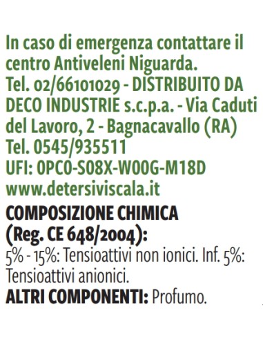 scala curalavastoviglie bifasico - 250ml - igienizzante 6 azioni in 1: tuttocasashop.live: pulizia e cura della casa