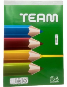 blocco appunti - block notes - a4 21x29cm - a quadretti 5mm - 50 fogli: tuttocasashop.live: altro - bazar