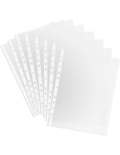 15 buste trasparenti perforate per raccoglitori ad anelli - formato a4: tuttocasashop.live: altro - bazar