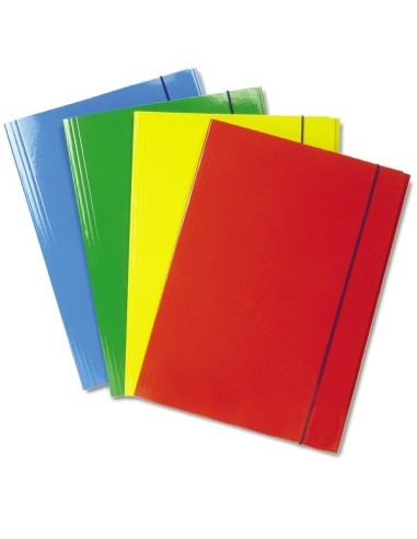 cartellina portadocumenti a4 - in cartoncino con elastico - vari colori: tuttocasashop.live: altro - bazar