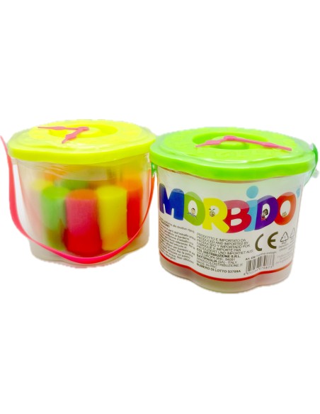 plastilina orologio - pasta modellabile - set 14 colori e 3 formine: tuttocasashop.live: altro - bazar