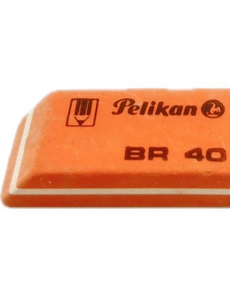 pelikan gomma per cancellare in caucciu - br40 - bicolore - 50x18x8mm: tuttocasashop.live: altro - bazar