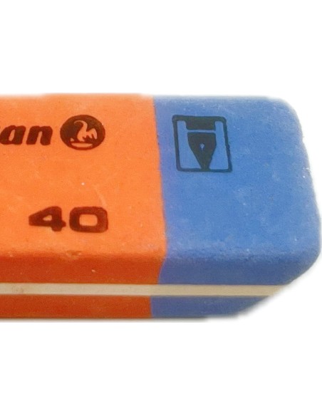 pelikan gomma per cancellare in caucciu - br40 - bicolore - 50x18x8mm: tuttocasashop.live: altro - bazar