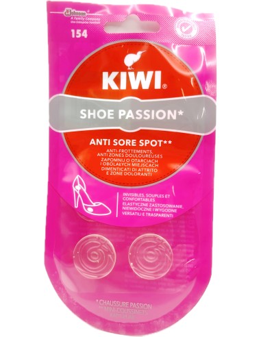 kiwi dischetti sollievo per calzature - 4 pezzi - trasparenti: tuttocasashop.live: prodotti per bucato e tessuti