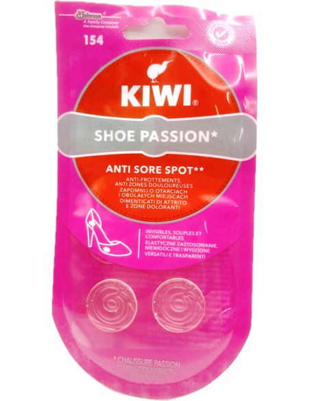kiwi dischetti sollievo per calzature - 4 pezzi - trasparenti: tuttocasashop.live: prodotti per bucato e tessuti