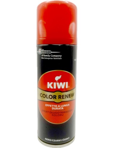 kiwi spray ravvivante per calzature - 200ml - nero: tuttocasashop.live: prodotti per bucato e tessuti
