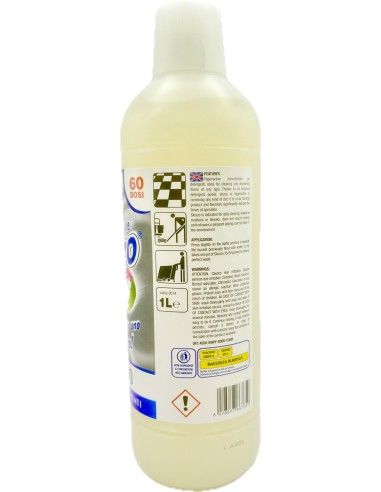 skizzo detergente pavimenti iperattivo profumato 1 litro - 60 dosi - bianco: tuttocasashop.live: pulizia e cura della casa