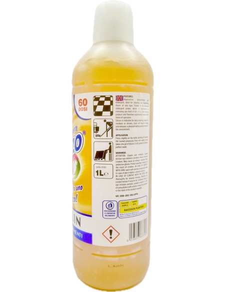 skizzo detergente pavimenti iperattivo profumato 1 litro 60 dosi - vanillin: tuttocasashop.live: pulizia e cura della casa
