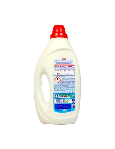 dixan detersivo lavatrice liquido 19 lavaggi - 855ml - pulito & igiene: tuttocasashop.live: prodotti per bucato e tessuti