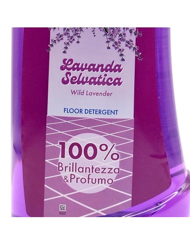 suelo pavimenti detergente lavapavimenti - 1 litro - lavanda selvatica: tuttocasashop.live: pulizia e cura della casa