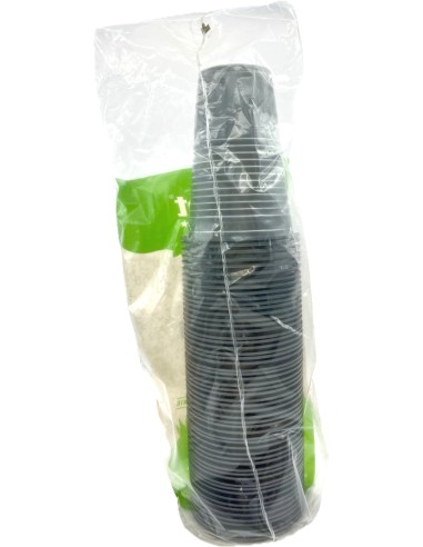 the best 50 bicchieri monouso in plastica - 200cc - argento: tuttocasashop.live: carta & monouso