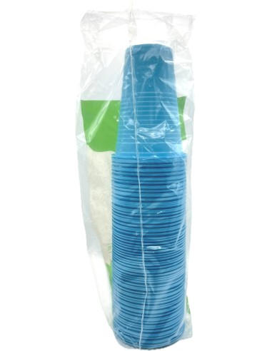 the best 50 bicchieri monouso in plastica - 200cc - azzurro: tuttocasashop.live: carta & monouso