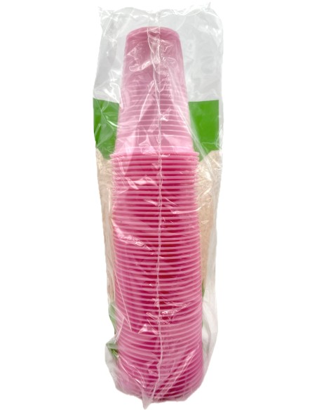 the best 50 bicchieri monouso in plastica - 200cc - rosa: tuttocasashop.live: carta & monouso