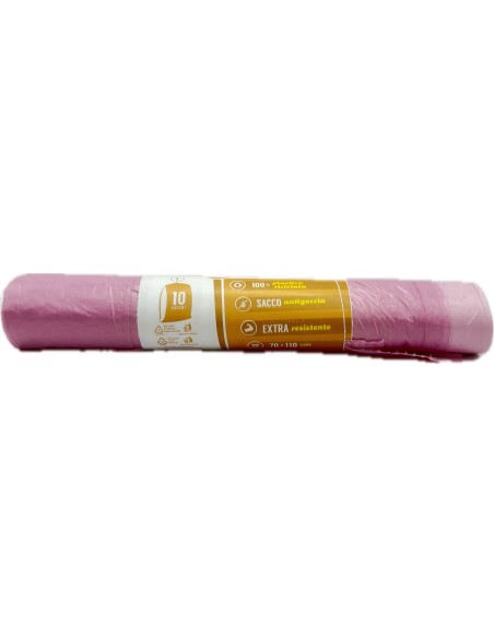 the best 10 sacchi con maniglie 70x110cm raccolta differenziata - rosa: tuttocasashop.live: pulizia e cura della casa