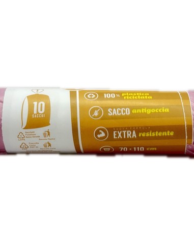 the best 10 sacchi con maniglie 70x110cm raccolta differenziata - rosa: tuttocasashop.live: pulizia e cura della casa